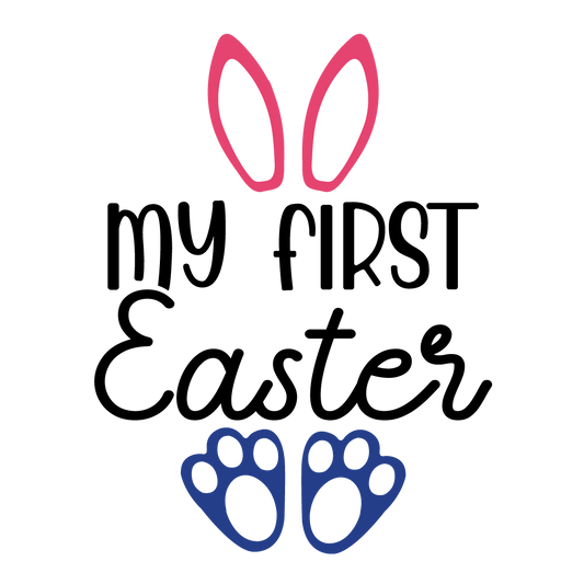 My First Easter Easter ready-to-press DTF transfer