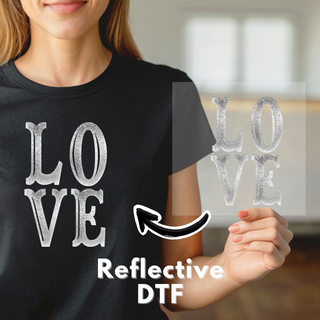 reflective dtf gang sheet